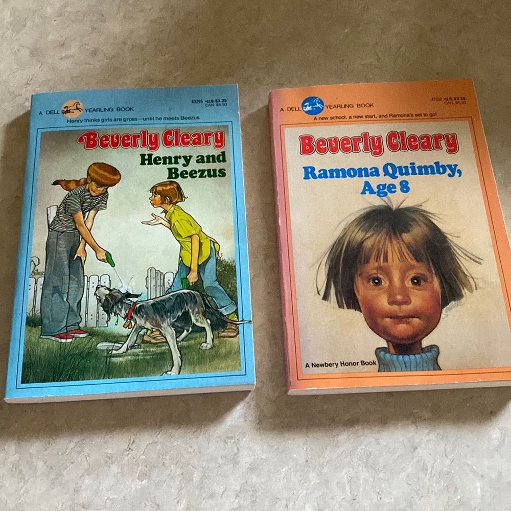 Beverly Cleary vintage classic paperbacks